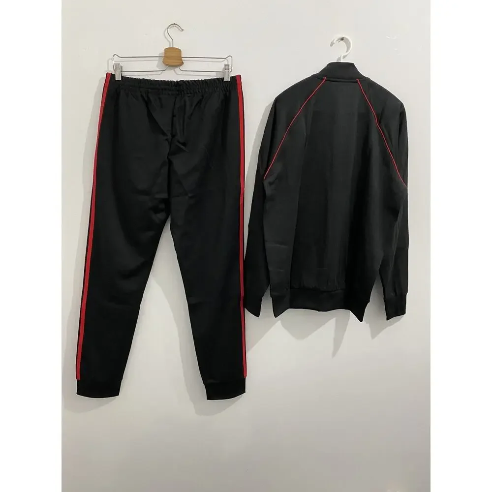 Adidas Originals Classics Superstar Tracksuit Black Better Scarlet Size L